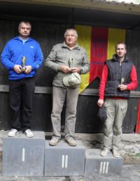 Na fotografii víťazná trojica (zľava): D. Bublák, M. Sabaka a J. Bundzel